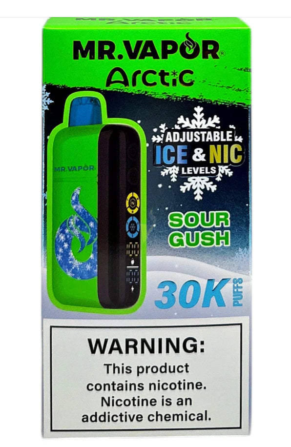 Mr vapor Arctic 30k puffs Sour gush