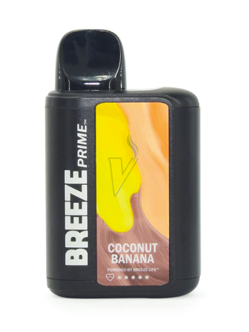 Breeze Prime Disposable Vape Coconut Banana