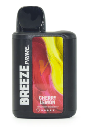 Breeze Prime Disposable Vape Cherry Lemon