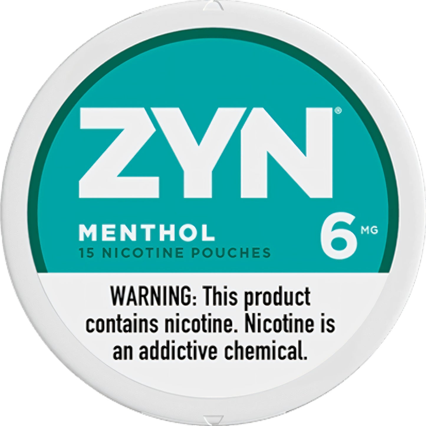 Zyn Menthol Nicotine Pouches 6MG - 5 Pack