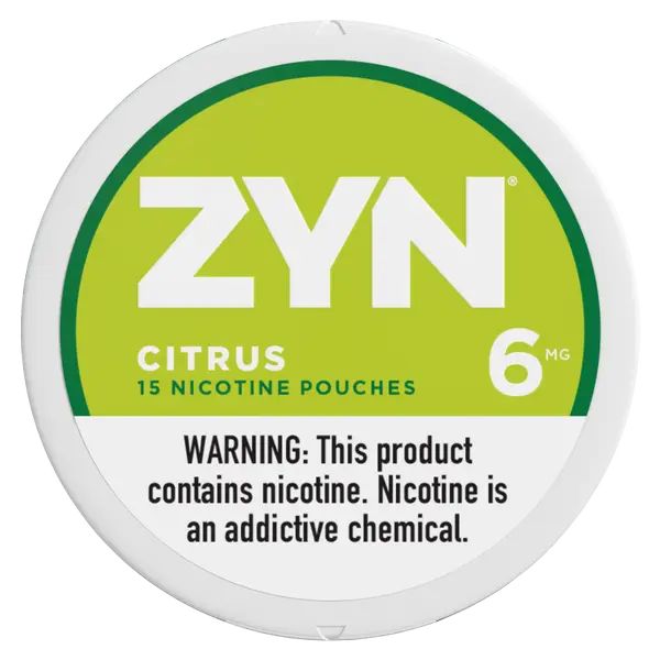 ZYN Citrus Nicotine Pouches 6mg 5 Pack