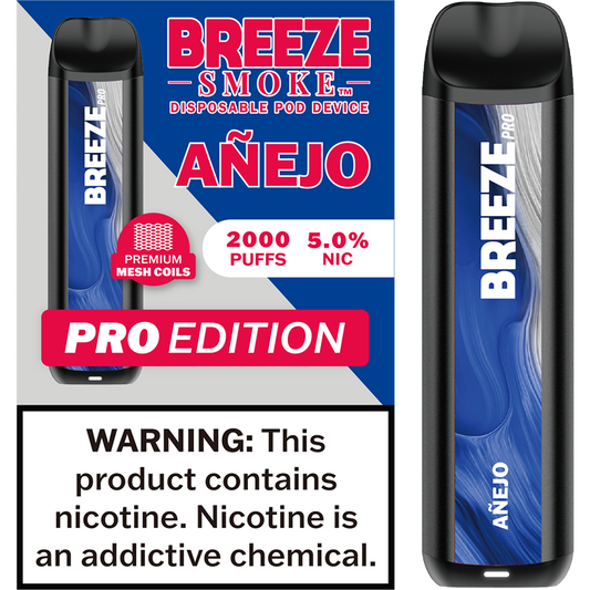 Breeze Citrus Pro Disposable Vape - 10 Pack