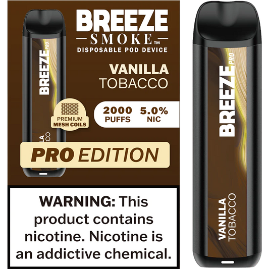 Breeze pro Vanilla Tobacco