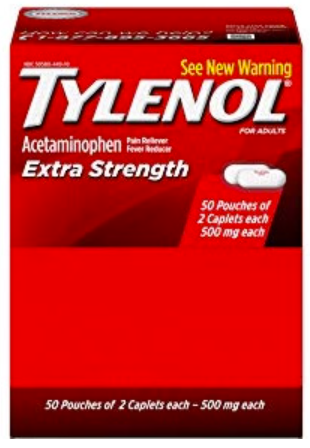 TYLENOL 2PK 50CT