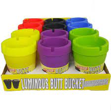 Butt-Bucket Ashtrays 12Ct
