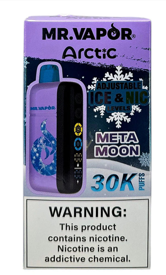 Mr vapor arctic 30k puffs Meta Moon