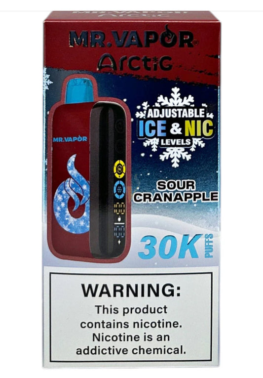 Mr vapor Arctic 30k puffs Sour Cranapple