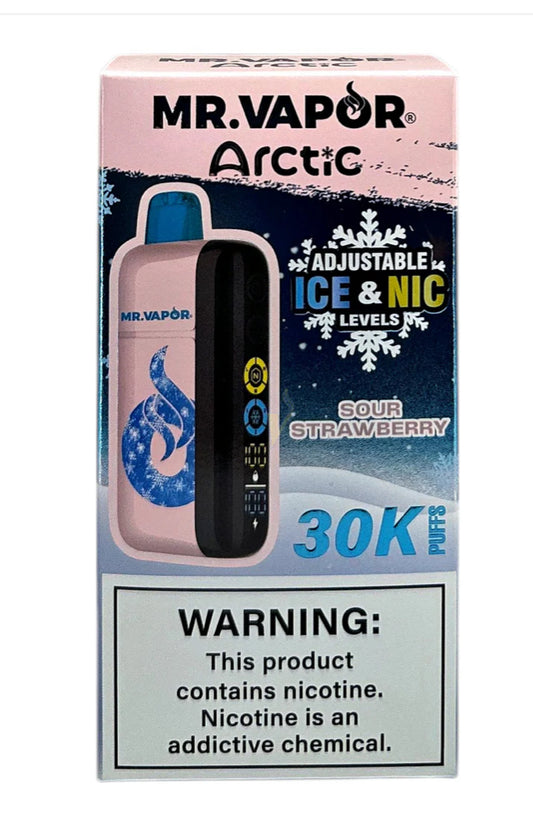 Mr vapor Arctic 30k puffs Sour strawberry