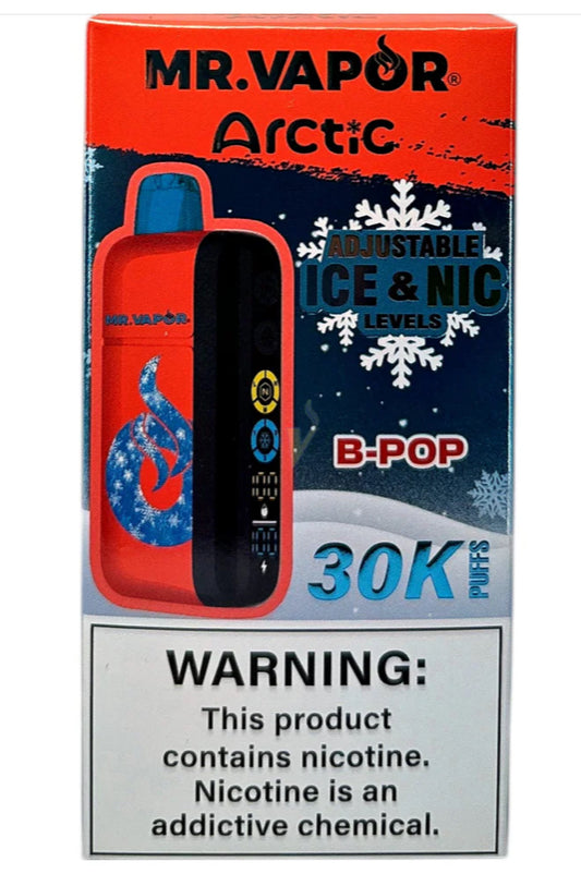 Mr vapor Arctic 30k puffs B-Pop