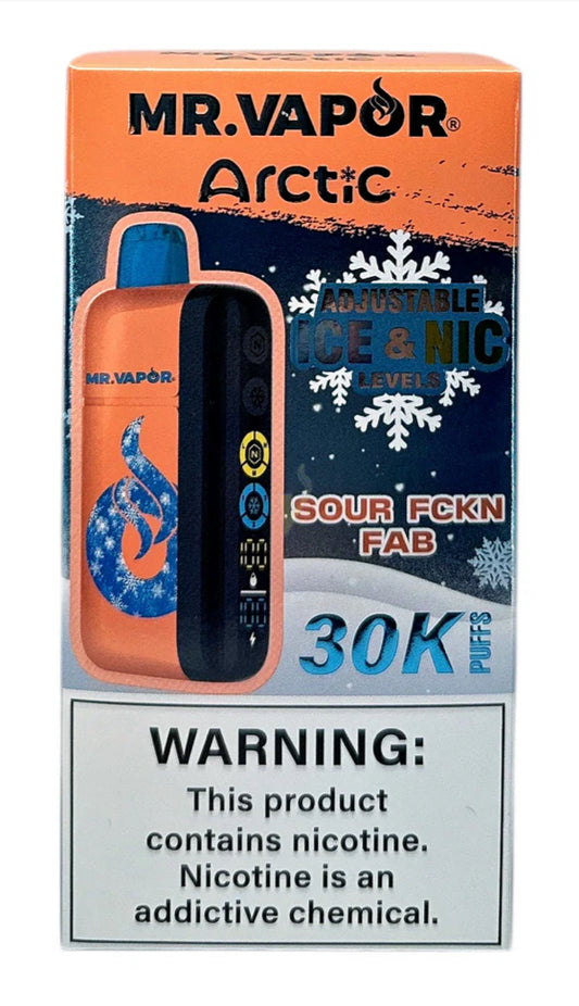 Mr vapor arctic 30k puffs Sour Fckn Fab