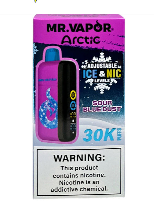 Mr vapor Arctic 30k puffs Sour blue dust