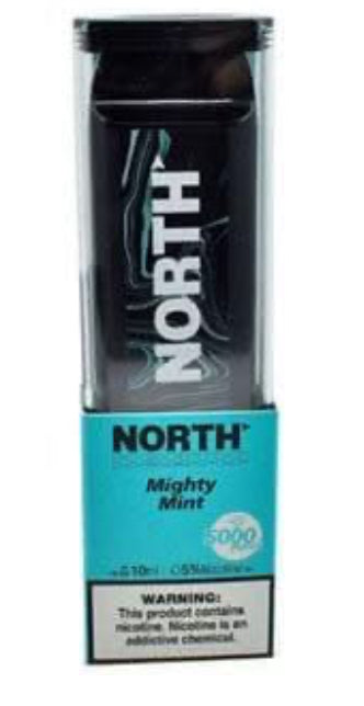 North disposable vape 5k puffs 10ct Mighty Mint