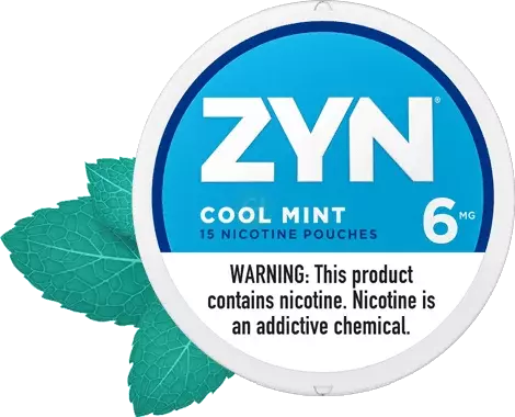 Zyn Cool Mint Pouches 6mg 5 Pack