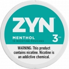 ZYN Menthol 3mg 5 Pack