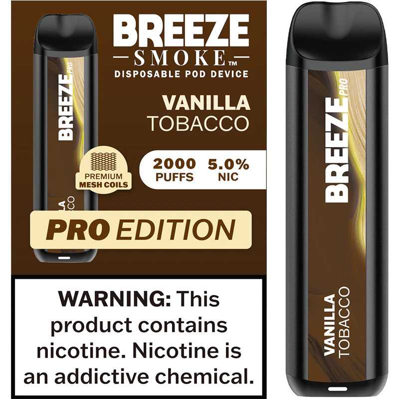 Breeze pro Vanilla Tobacco