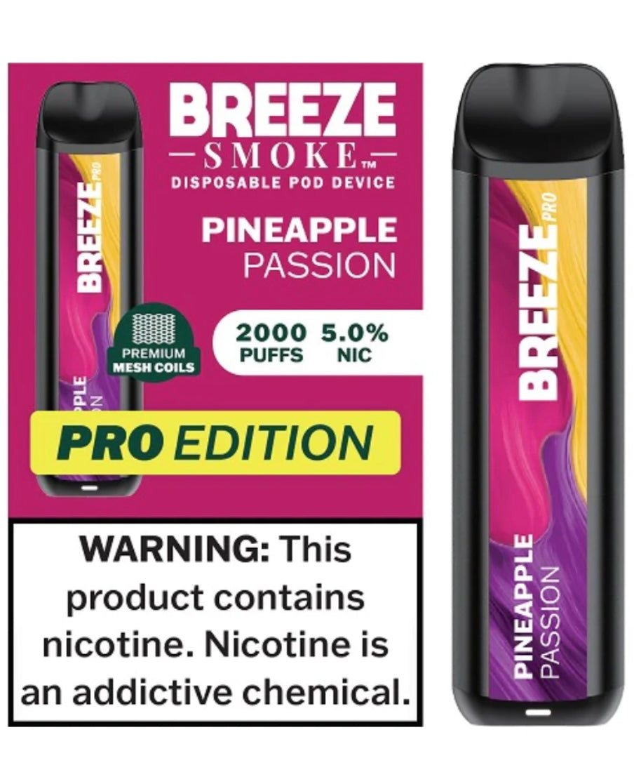 Pineapple passion breeze pro 10ct